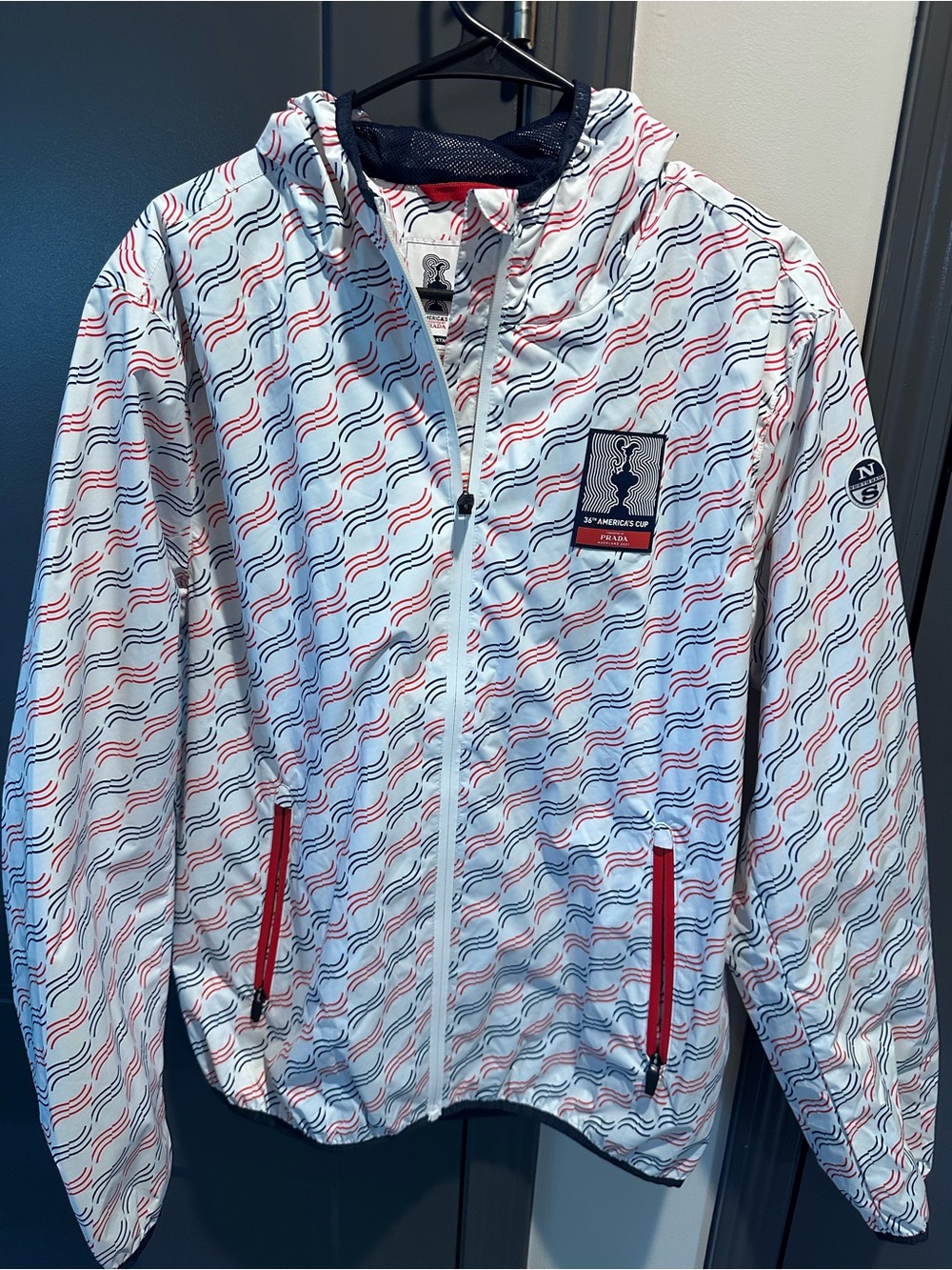 PRADA x NORTH SAIL AMERICAS CUP Windbreaker and Hat